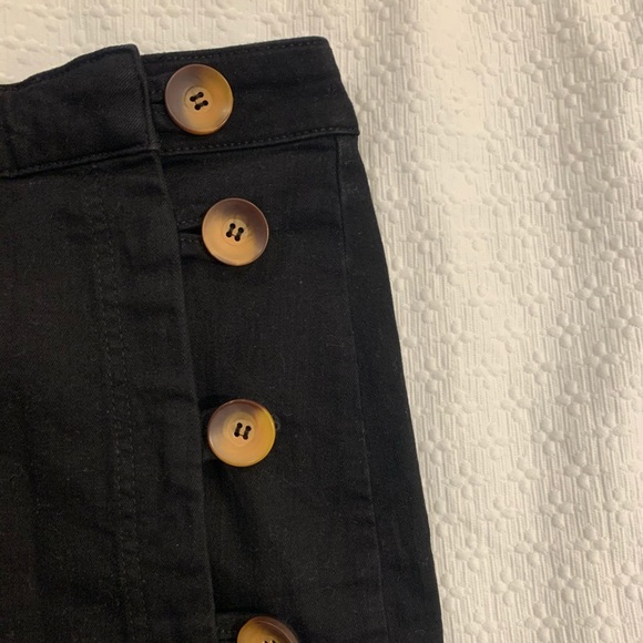 Free People Black Mini Skirt - Picture 2 of 4